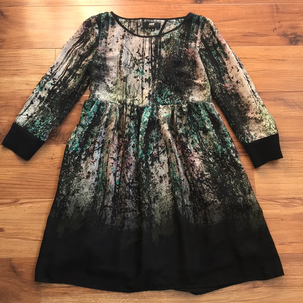 ABS ALLEN SCHWARTZ black dress - Size 6